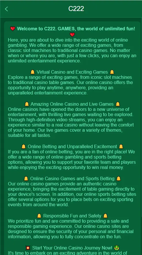 C222 game